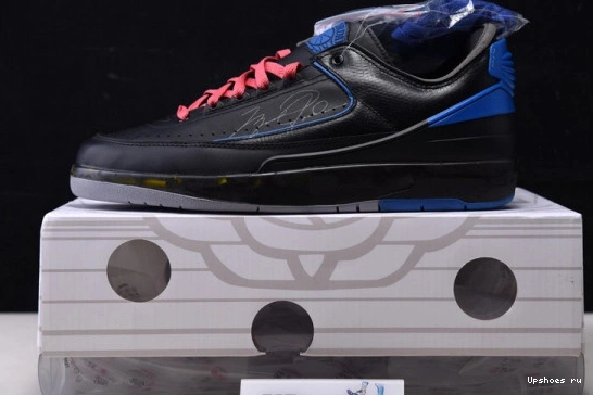 O-W Air Black DJ4375-004 Blue Retro Low DJ4375-004 Jordan 2 SP 0607